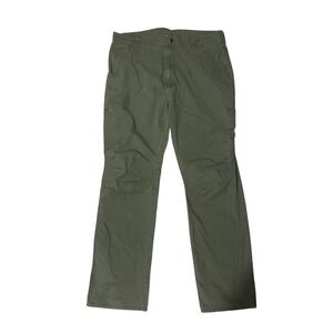 Dickies Relaxed Fit Carpenter Pants Olive‎ Green Utility Workwear 36x32
